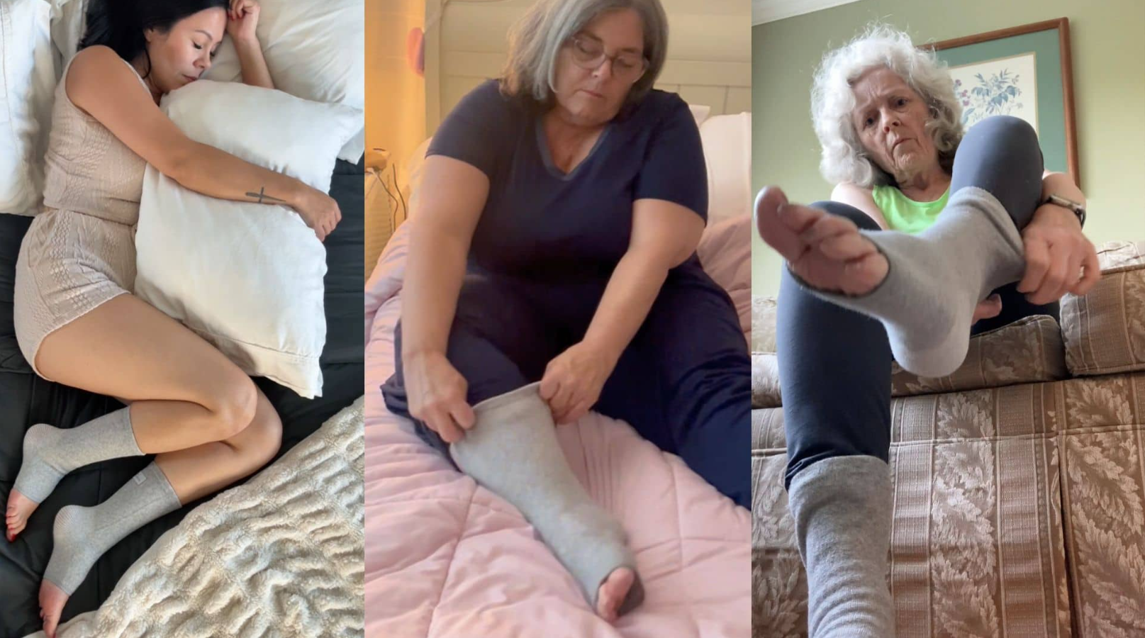 KÉP 07 – Három nő bokaszorítóval