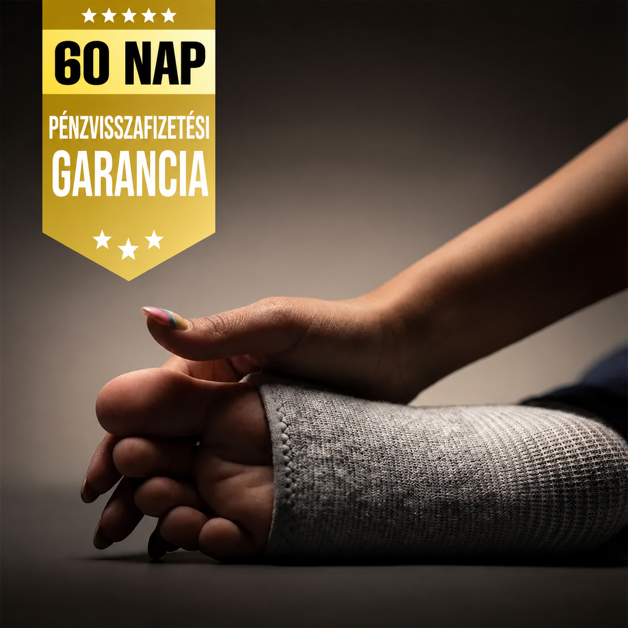 KÉP 11 – Garancia grafika + bokaszorító